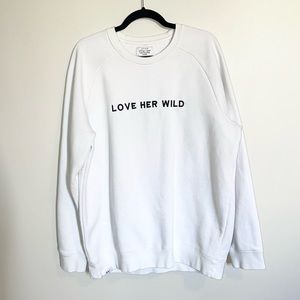 Atticus Poetry Leave Her Wild Crewneck